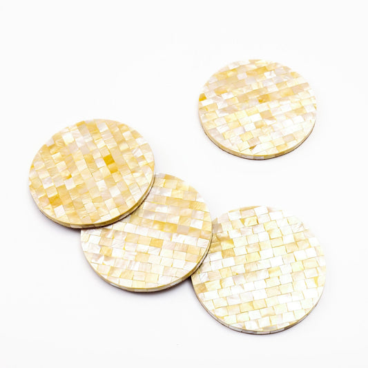 Mother of Pearl - Coasters - Set of 4